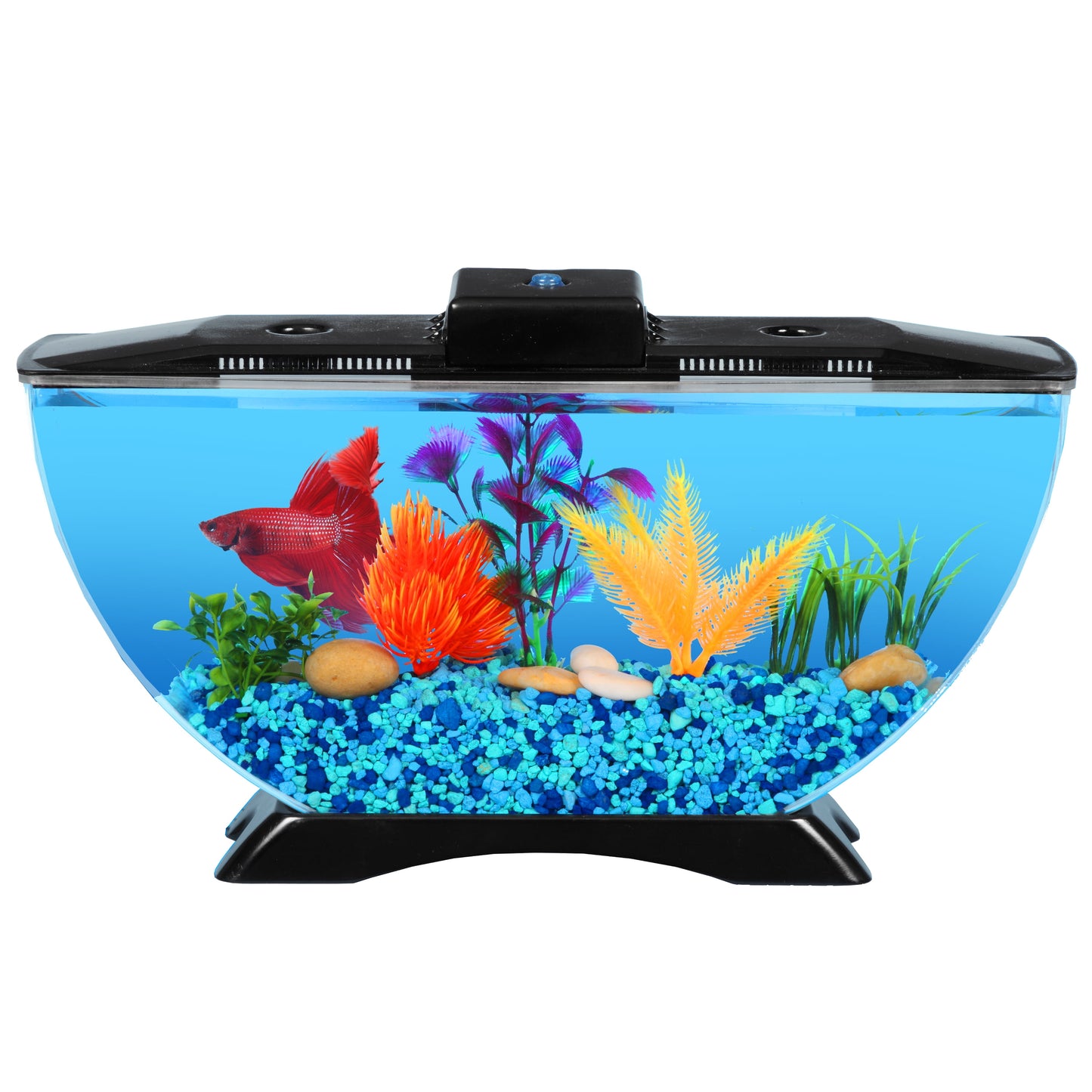 (4 Pack)  Aquarium Gravel, Caribbean, 25 Lb