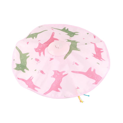 Catch the Tail Cat Toy Fun Intelligent Voice Activated Induction Electronic Concealed Motion Battery Model Pink