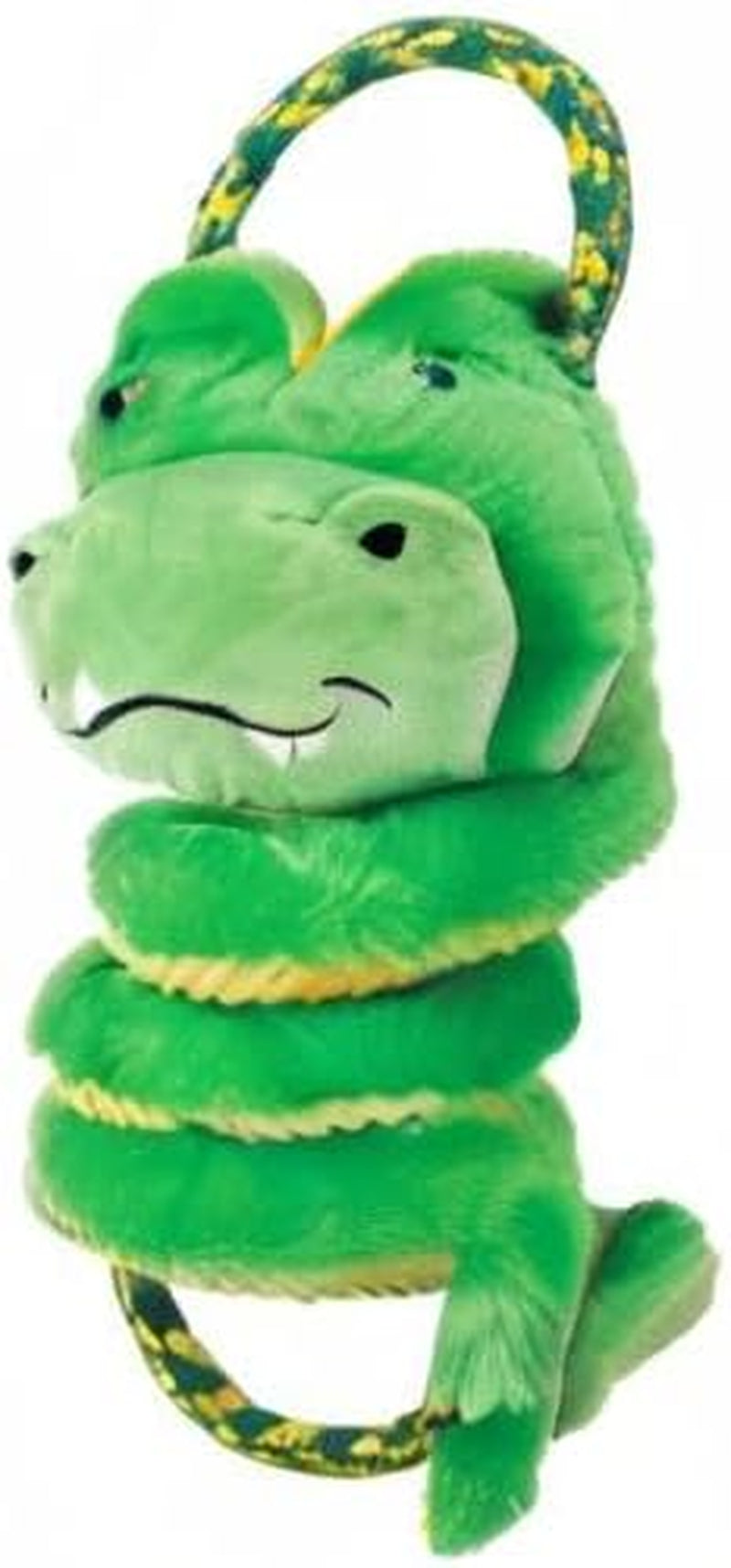 Charming Pet Springys Gator Plush Dog Tug Toy