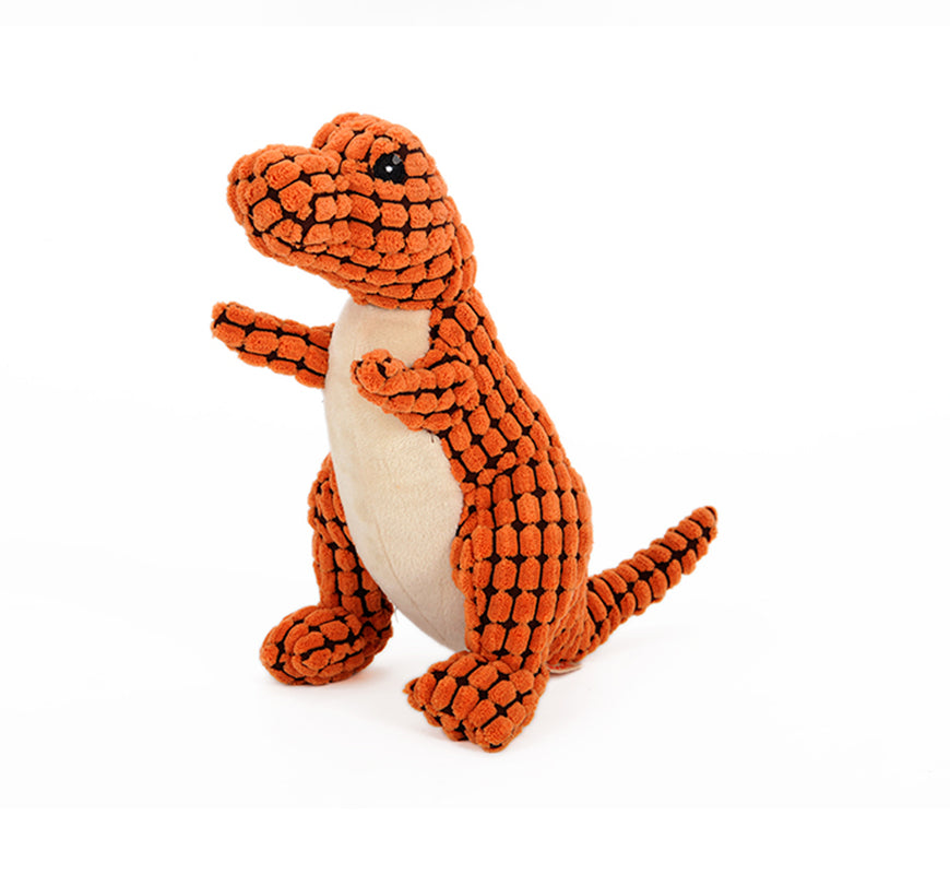 Dinosaur Pet Toys Giant Dogs Pets Interactive Dog Toys for Large Dogs Chew Toys Chihuahua Plush Stuffing Squeakers