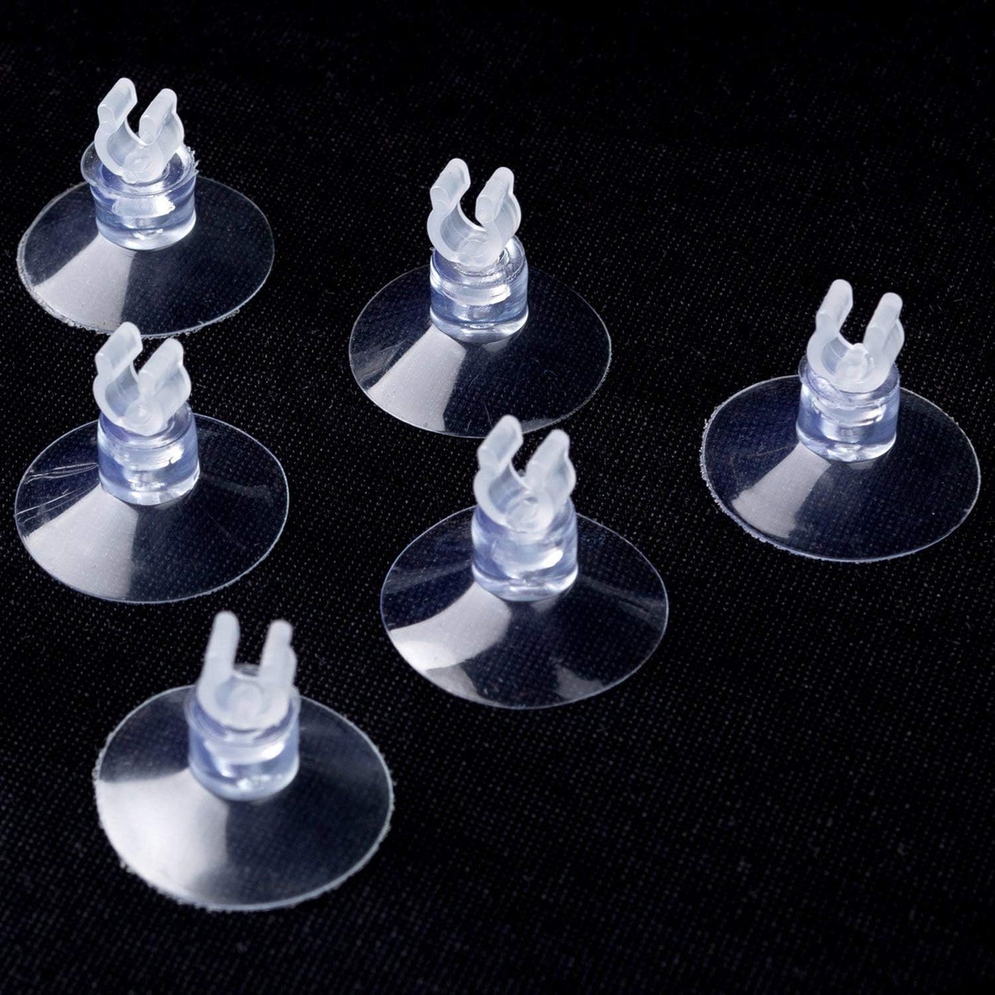 30 Pack Aquarium Suction Cup Clips Airline Tube Holders Clamps Fish Tank Hose Holder Clips for Air Line Tubing 3/16