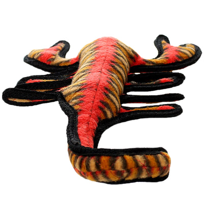 Tuffy Desert Scorpion Durable Plush Squeaker Dog Toy