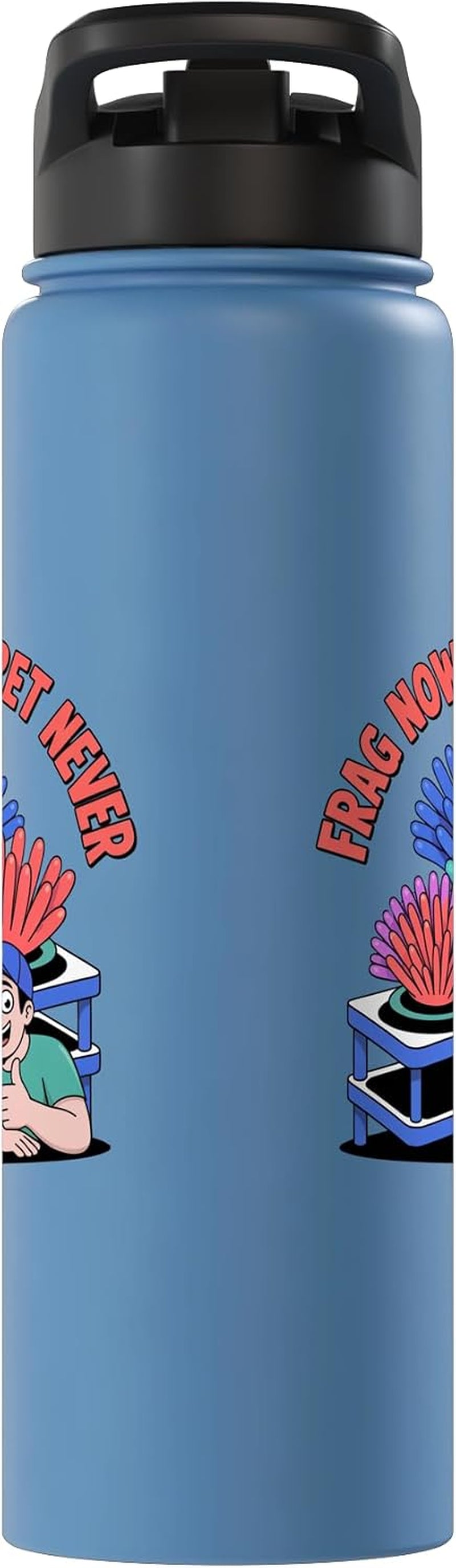 Coral Fragging Reef Keeping Marine Life Aquarium Care Stainless Steel Insulated Water Bottle
