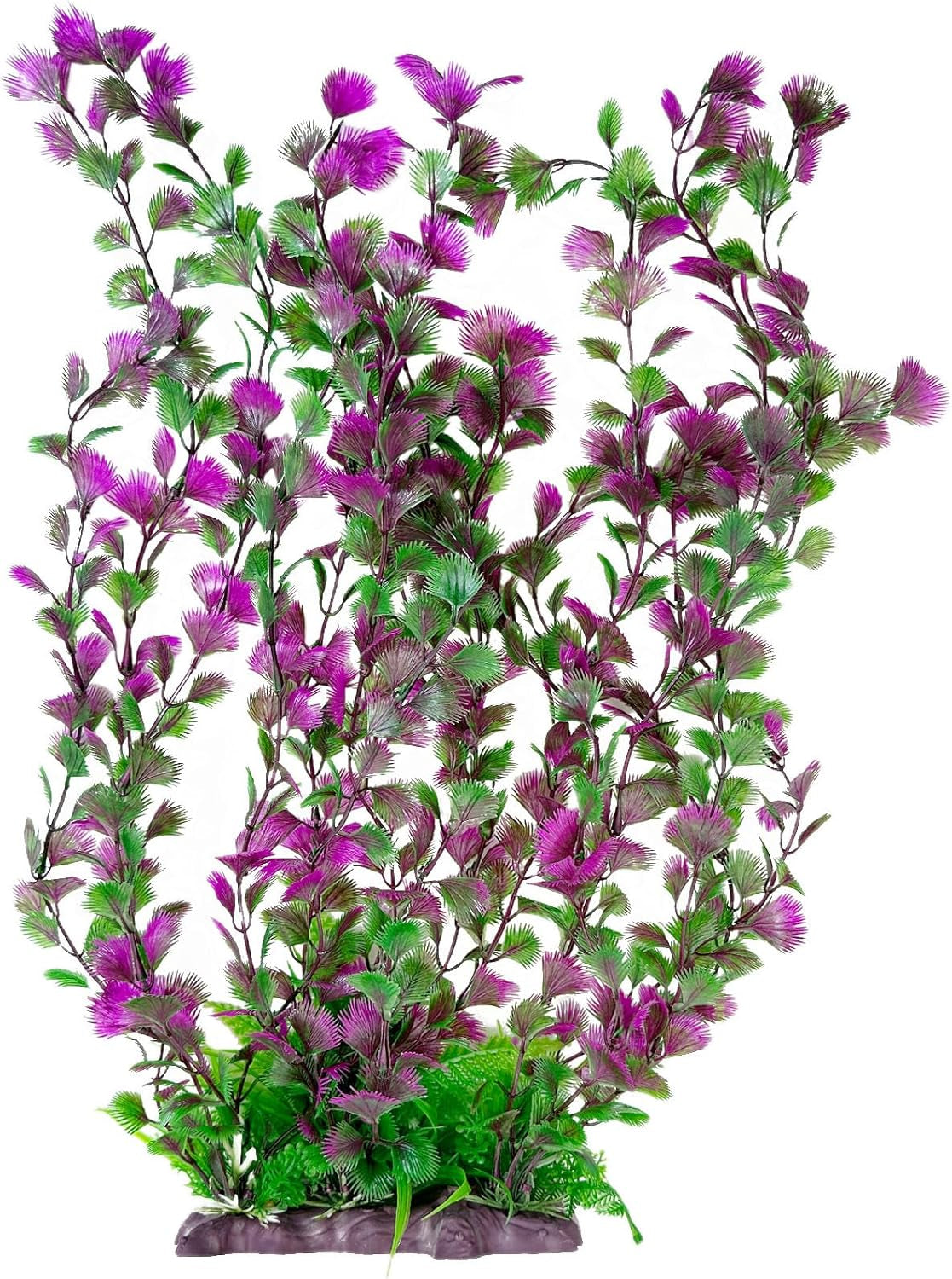 Aquarium Plastic Plants Aquarium Decor Artificial Fish Tank Plants,Tall Fish Tank Decorations, Extra Large Aquarium Plant 20.4-Inch Tall,1Pcs
