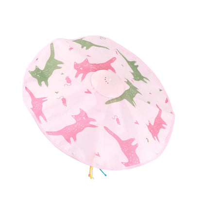 Catch the Tail Cat Toy Fun Intelligent Voice Activated Induction Electronic Concealed Motion Battery Model Pink