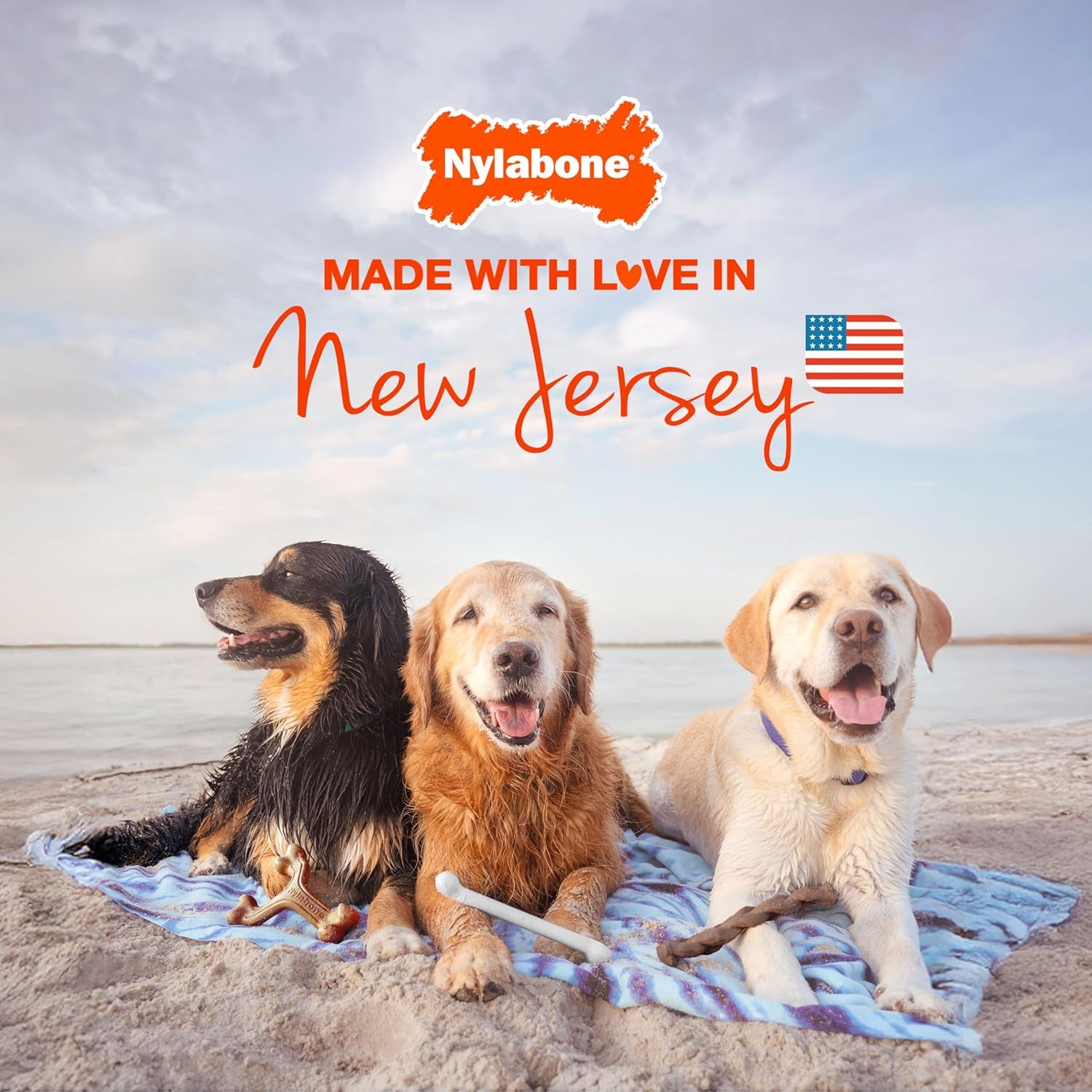 Power Chew Customer Favorites Dog Chew Toys, 3 Count, Large | Flavor Medley, Peanut Butter, and Beef Flavor, Durable Dog Toys for Aggressive Chewers, for Large Breeds up to 50 Lbs