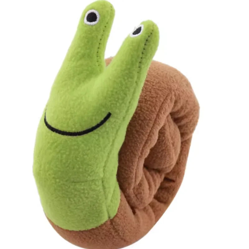 New Durable Pet Dog Plush Toy for Small Breeds - Animal Shape Squeaky Chew Cleaning Toy for Chihuahua Yorkshire Bichon Puppies