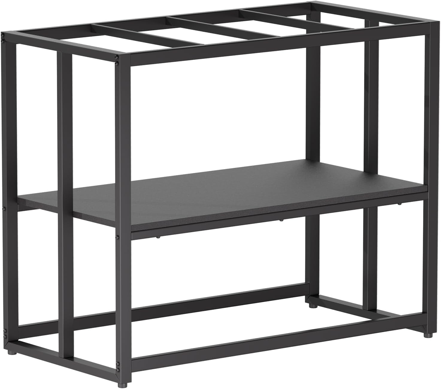 40 Gallon Metal Fish Tank Stand, Aquarium & Terrarium Stand for Home Office | Dual-Layer Structure Providing Extra Storage Space under the Tank.Overall Dimension Measures 36.6"X18.5"X30" with 660LBS