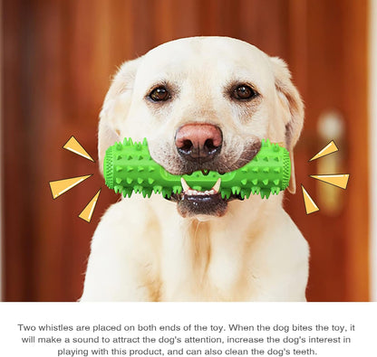Puppy Chew Toy for Teething, Dog Toys for Aggressive Chewers, Dog Squeaky Interactive Toothbrush Toys Indestructible Tough Durable for Small Medium Large Breed