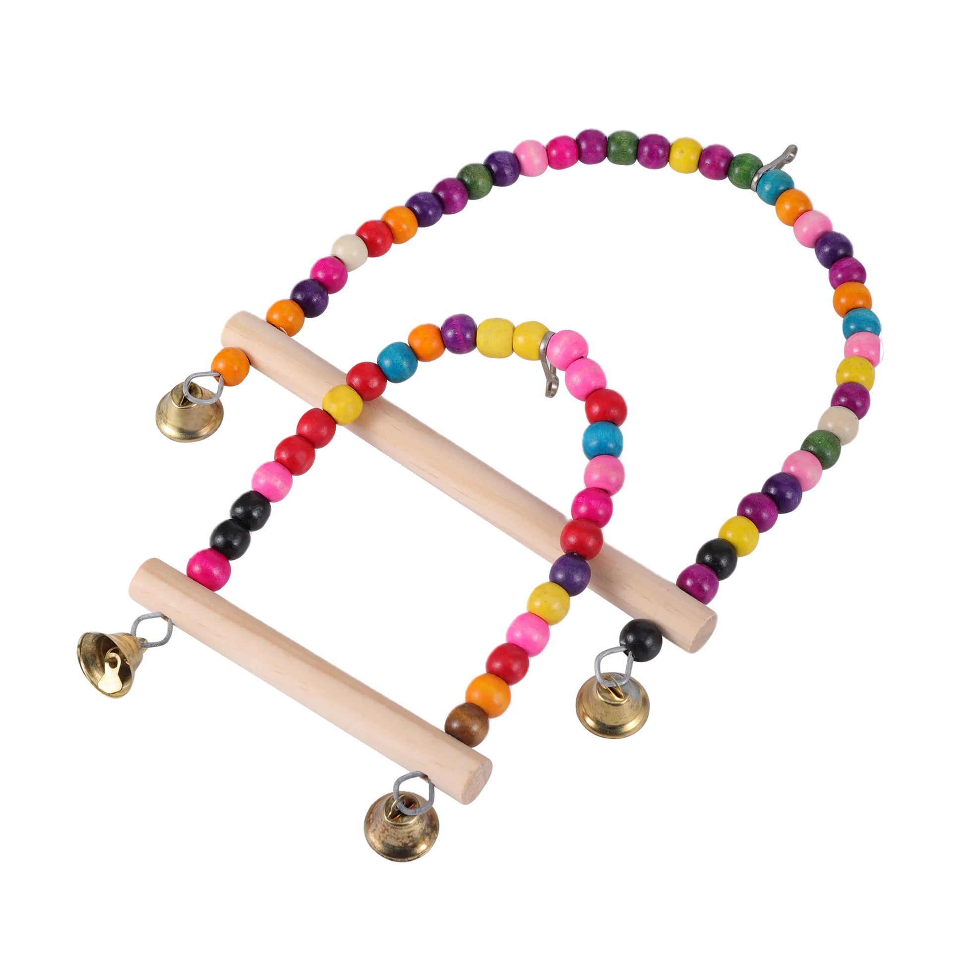 Parrot Bird Toys Accessories Articles Parrot Bite Pet Bird Toy for Parrot Training Bird Toy Swing Ball Bell Standing