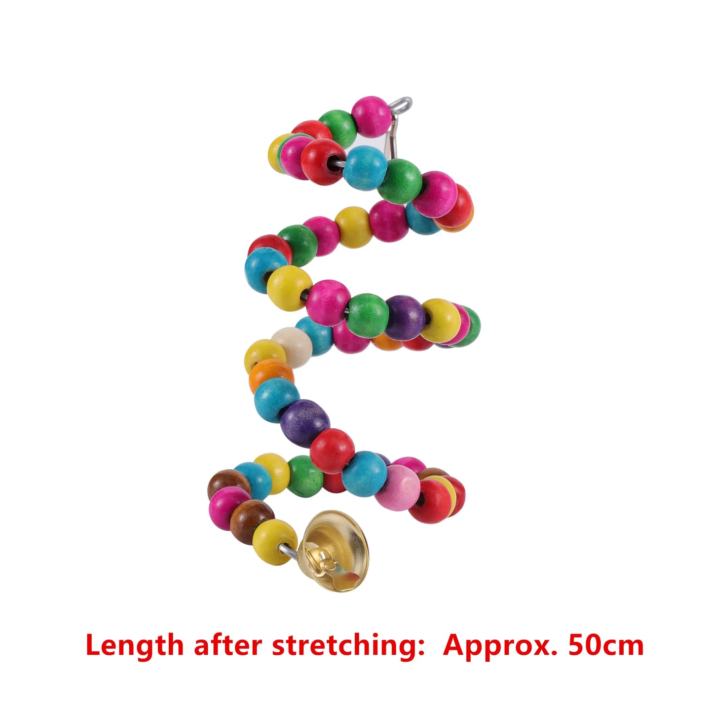 Parrot Bird Toys Accessories Articles Parrot Bite Pet Bird Toy for Parrot Training Bird Toy Swing Ball Bell Standing