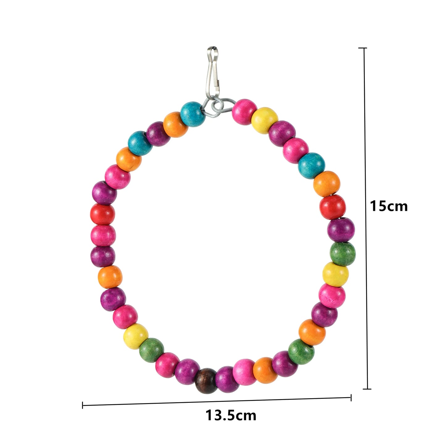 Parrot Bird Toys Accessories Articles Parrot Bite Pet Bird Toy for Parrot Training Bird Toy Swing Ball Bell Standing