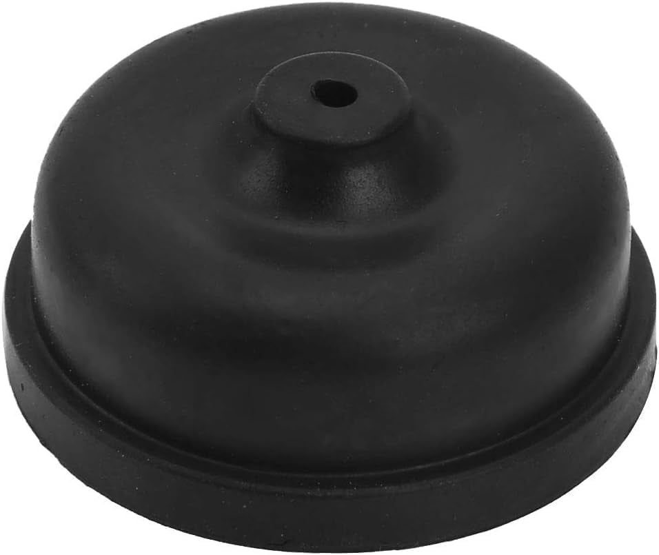 10 Pcs Black Aquarium Air Pump Diaphragm, Aquarium Diaphragm Air Pump Accessories EPDM Rubber Oxygen Pump Replacement Parts for Aquarium Fishing Oxygen Pump,Aquarium Pumps and Filters