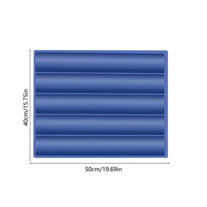 2026 New Dog Cooling Mat, Cooling Mat for Dogs & Cats, Pet Cool Pad for Indoor and Outdoor Use, Washable Portable Pets Cool Pad for Dogs (Blue, 20X16In)