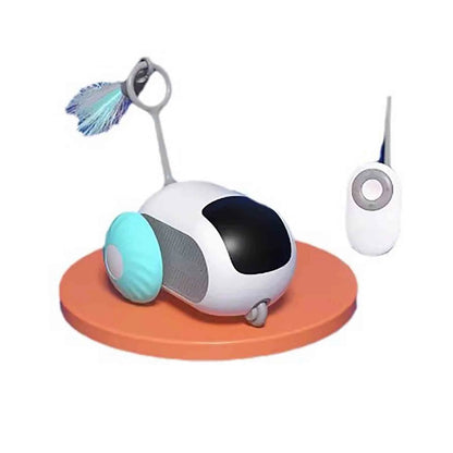 Teazys Cat Toy, Turbo Tail 2.0 Cat Toy, Turbo Tail Mouse Cat Toy, Remote Control Smart Electric Cat Toy, Gravity-Sensing Movement Interactive Cat Toys