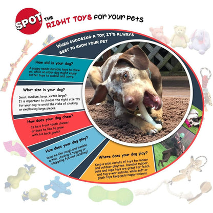 Play Strong Dog Ball Toys, TPR Treat-Hiding Durable Dog Ball for Aggressive Chewers, Small Dogs & Puppies, 2.5 Inch