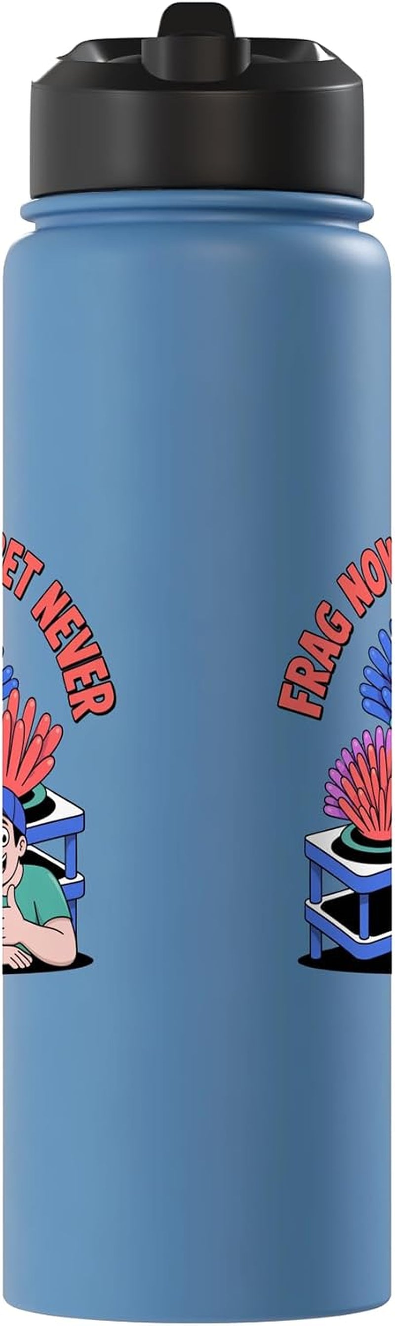 Coral Fragging Reef Keeping Marine Life Aquarium Care Stainless Steel Insulated Water Bottle