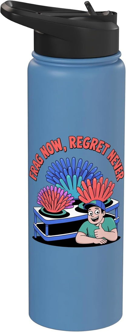 Coral Fragging Reef Keeping Marine Life Aquarium Care Stainless Steel Insulated Water Bottle