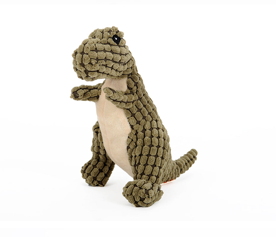 Dinosaur Pet Toys Giant Dogs Pets Interactive Dog Toys for Large Dogs Chew Toys Chihuahua Plush Stuffing Squeakers