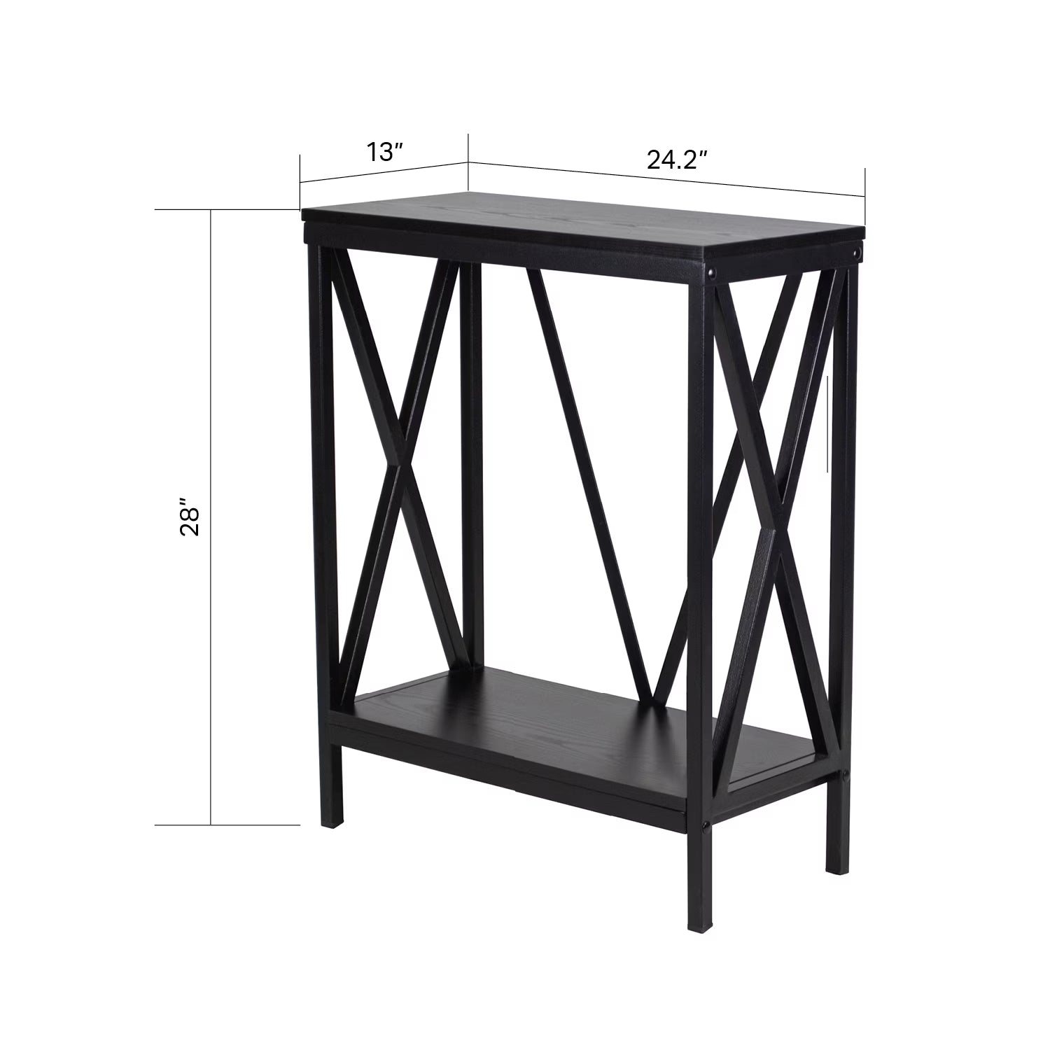 20 Gallon Wood + Metal Aquarium Stand